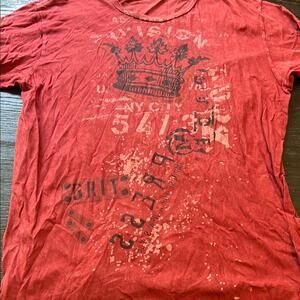 Red Graphic Men's Shirt